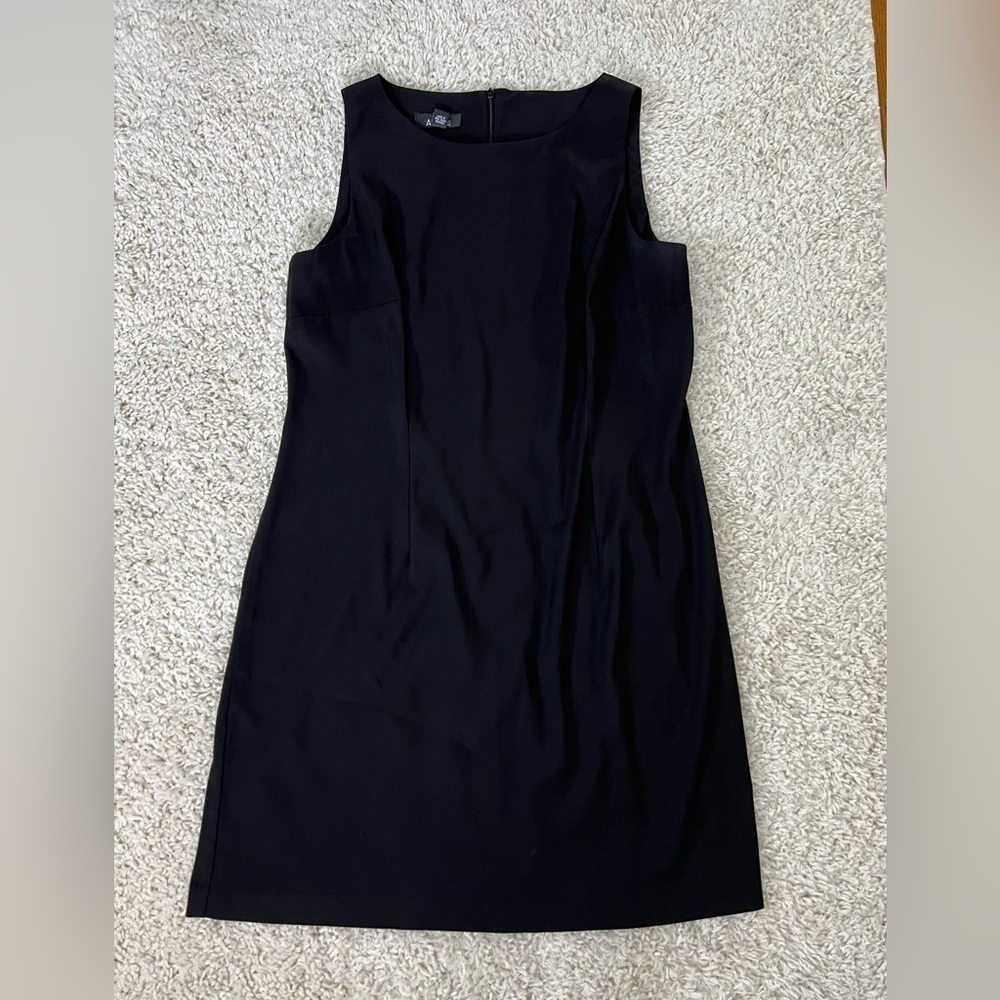 Women’s Size 14P AGB Elegant Black Sleeveless Dress